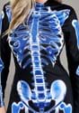 Women's X-Ray Skeleton Jumpsuit Costume Alt 2