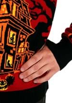 Adult Haunted House Halloween Sweater alt4