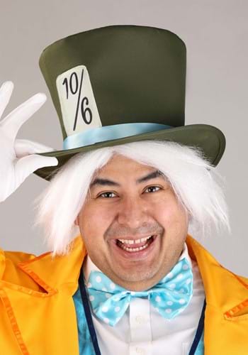 Men's Plus Size Storybook Mad Hatter Costume