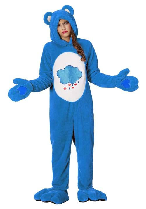 Plus Size Care Bears Deluxe Grumpy Bear Men's Costume