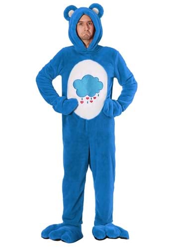 Plus Size Care Bears Deluxe Grumpy Bear Costume for Men