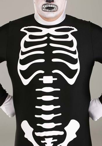Plus Size Authentic Karate Kid Adult Skeleton Suit