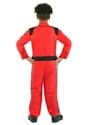 Red Racer Jumpsuit Costume for Kid's Alt 1