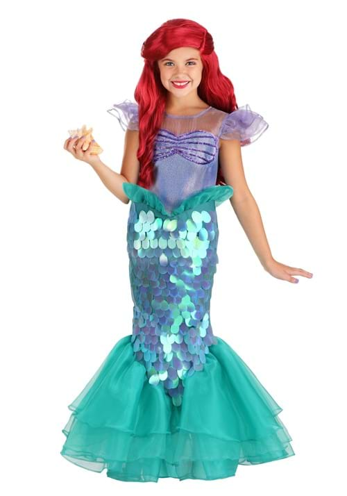 Little Mermaid Ariel Girl's Costume | Exclusive Disney Costume