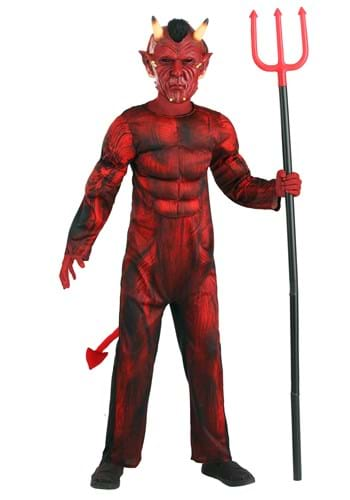 Brawny Devil Costume for Kid's