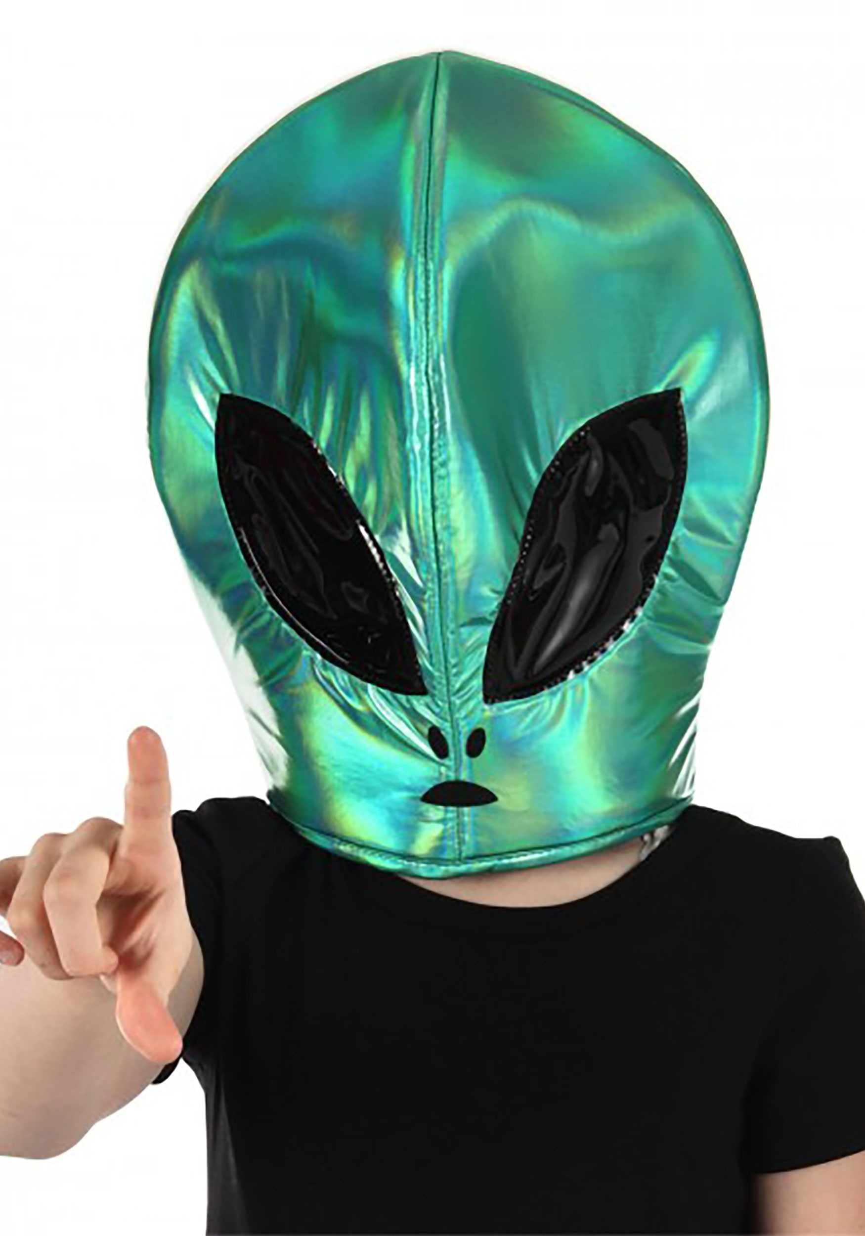 Plush Costume Hat Alien