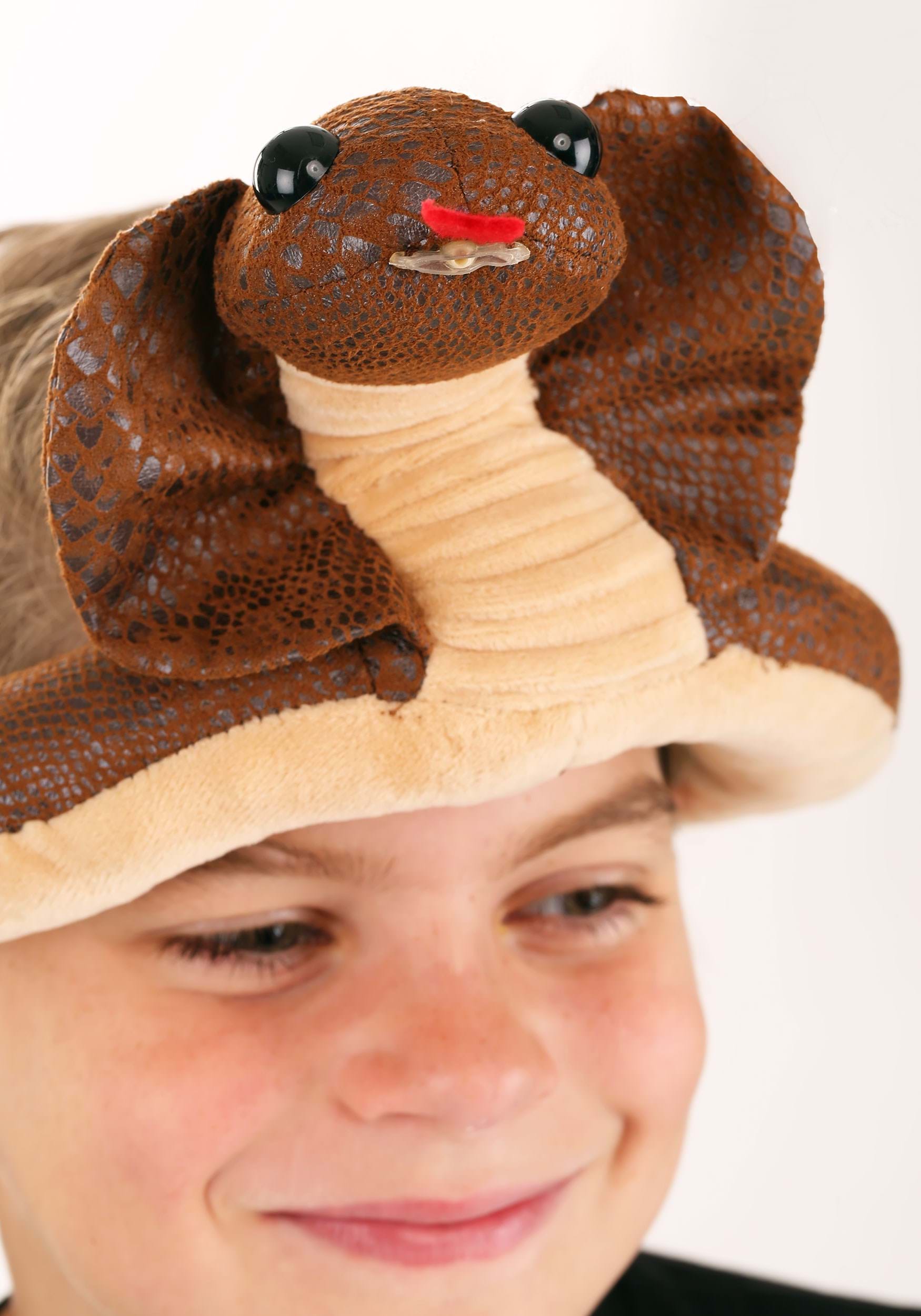 Cobra Plush Costume Hat