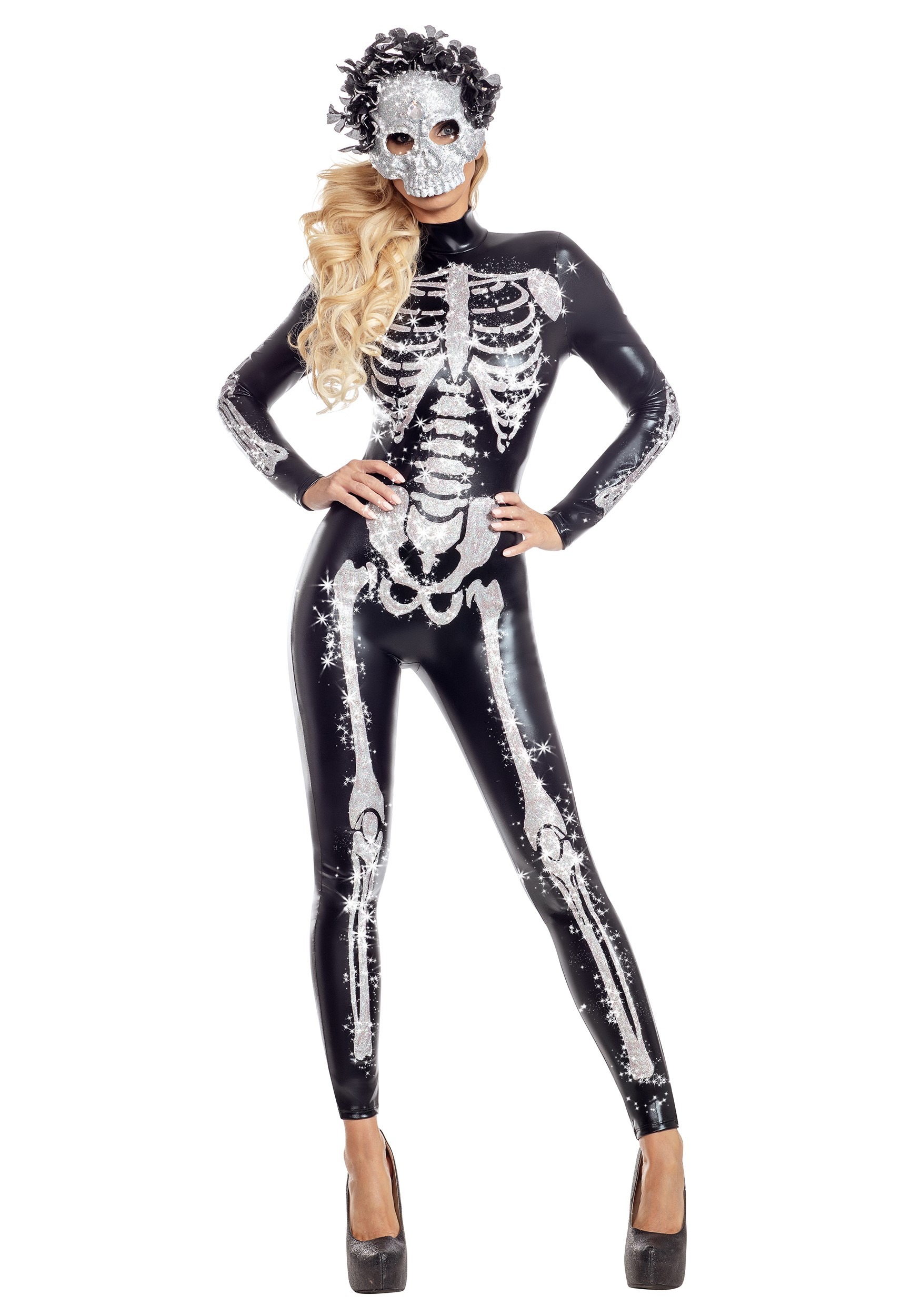 diy skeleton costume women