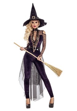 Women's Midnight Violet Witch Costume