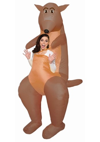 Adult Inflatable Kangaroo Carry Me Costume