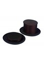 Adult Collapsible Black Top Hat Accessory