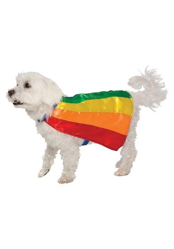 Rainbow Pet Cape