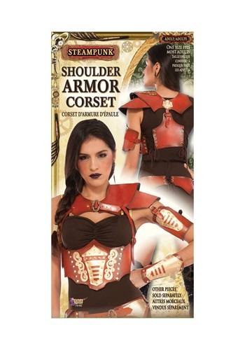 Women's Steampunk Shoulder Harness w/attached Corset