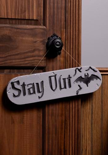 18" Stay Out Foam Sign Decoration