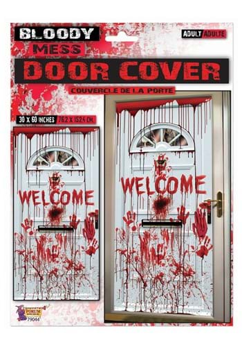 Bloody Mess 30" x 60" Halloween Door Cover