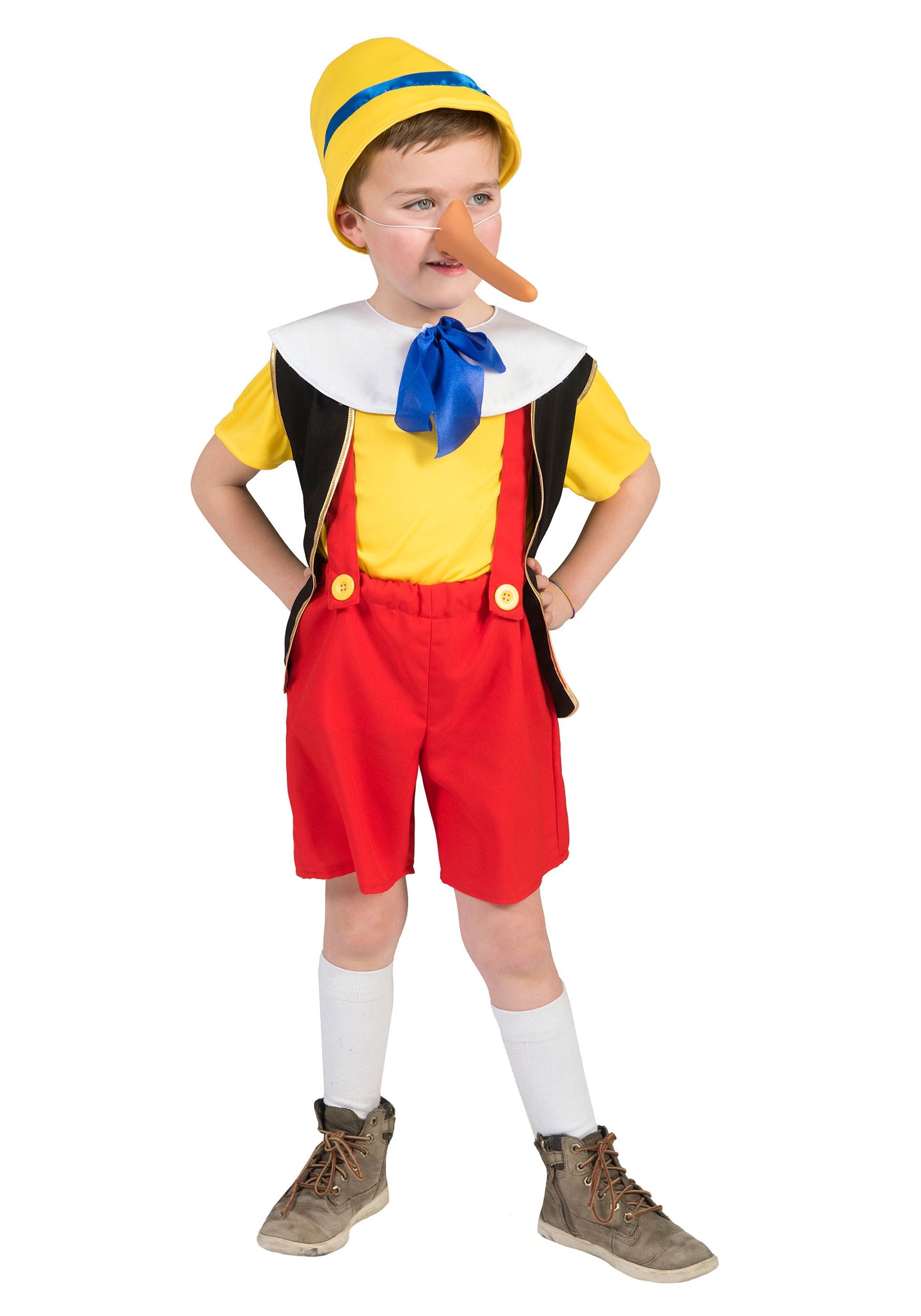 Disfraz de Pinocho para niños Multicolor