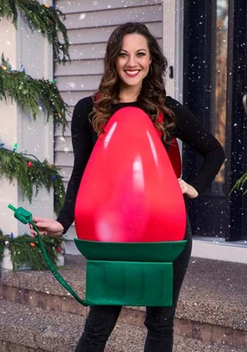 Adult Christmas Light Bulb Costume