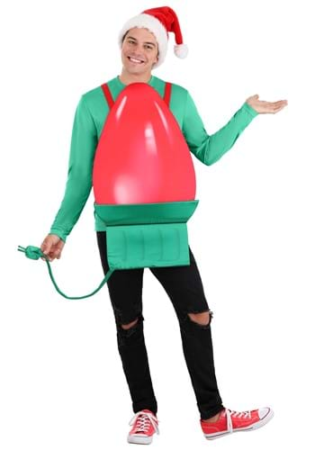 Adult Christmas Light Bulb Costume Alt 1