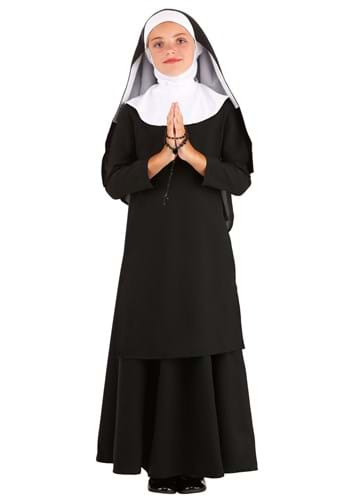 Kid's Deluxe Nun Costume Main UPD