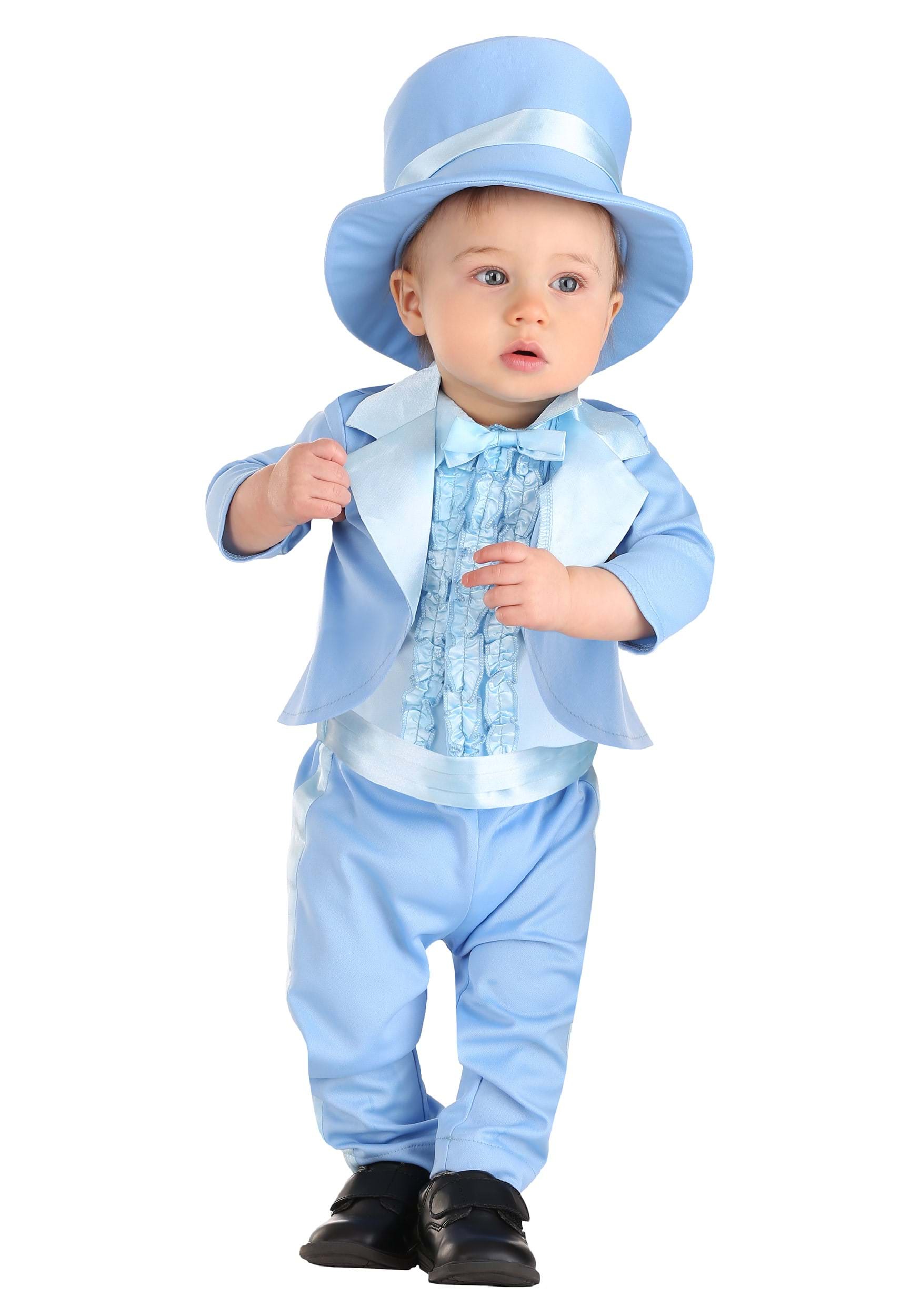 Powder Blue Infant Suit Costume