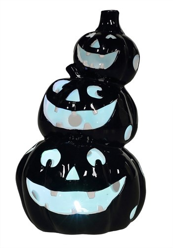 Cer B/W 3-Pumpkin Glow Stack