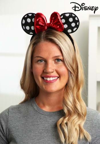 MADE TO ORDER Classic Polka Dot Minnie Mouse Sequin Mickey Mouse Ears Minnie Mouse Ears Sequin Mickey Ears
