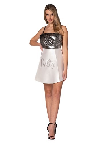 Women's Salty Salt Shaker Dress Costume