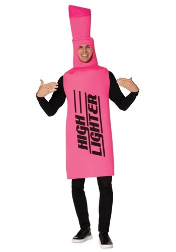 Adult Pink Highlighter Costume