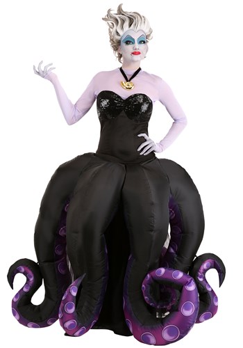 Women's Plus Size Little Mermaid Ursula Prestige Costume