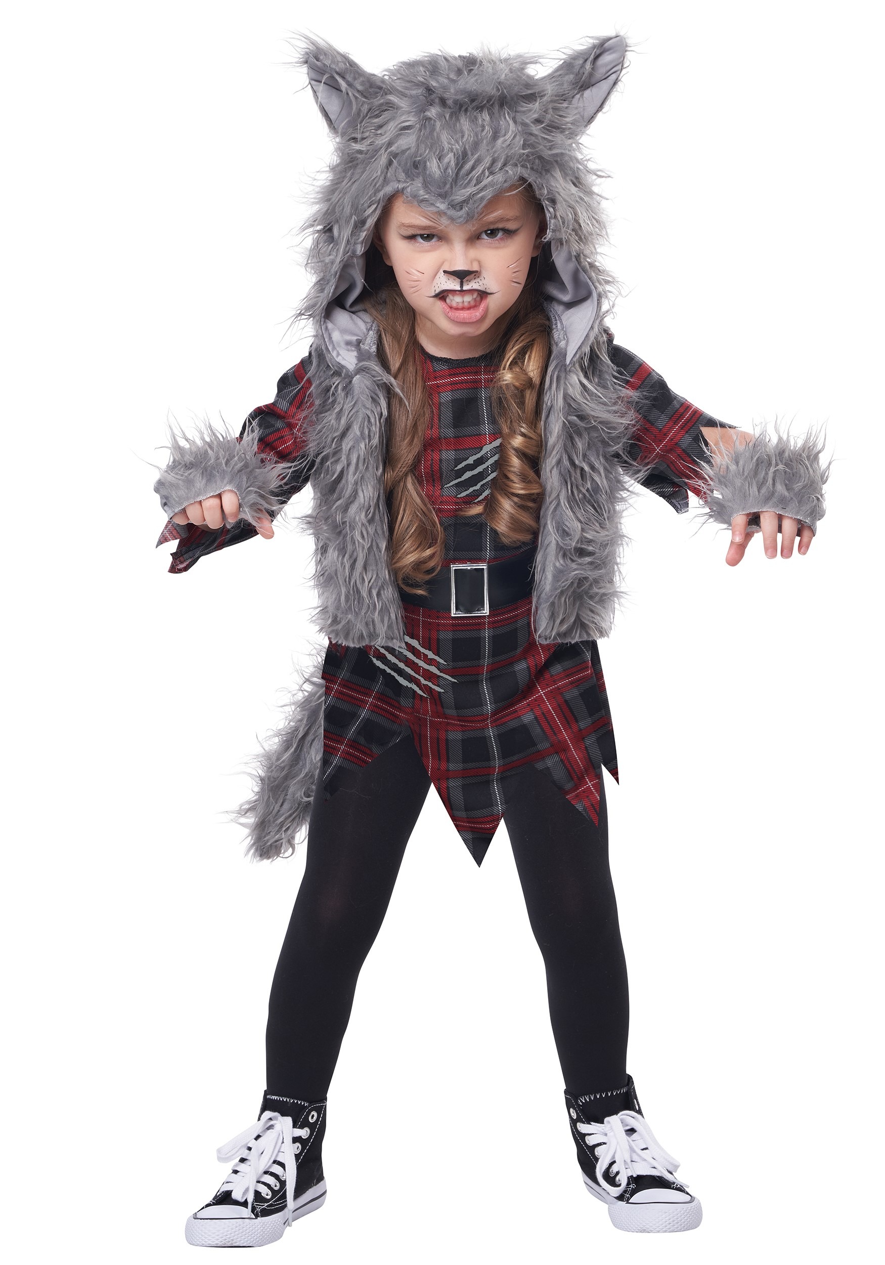 Wee Wolf Girl's Costume