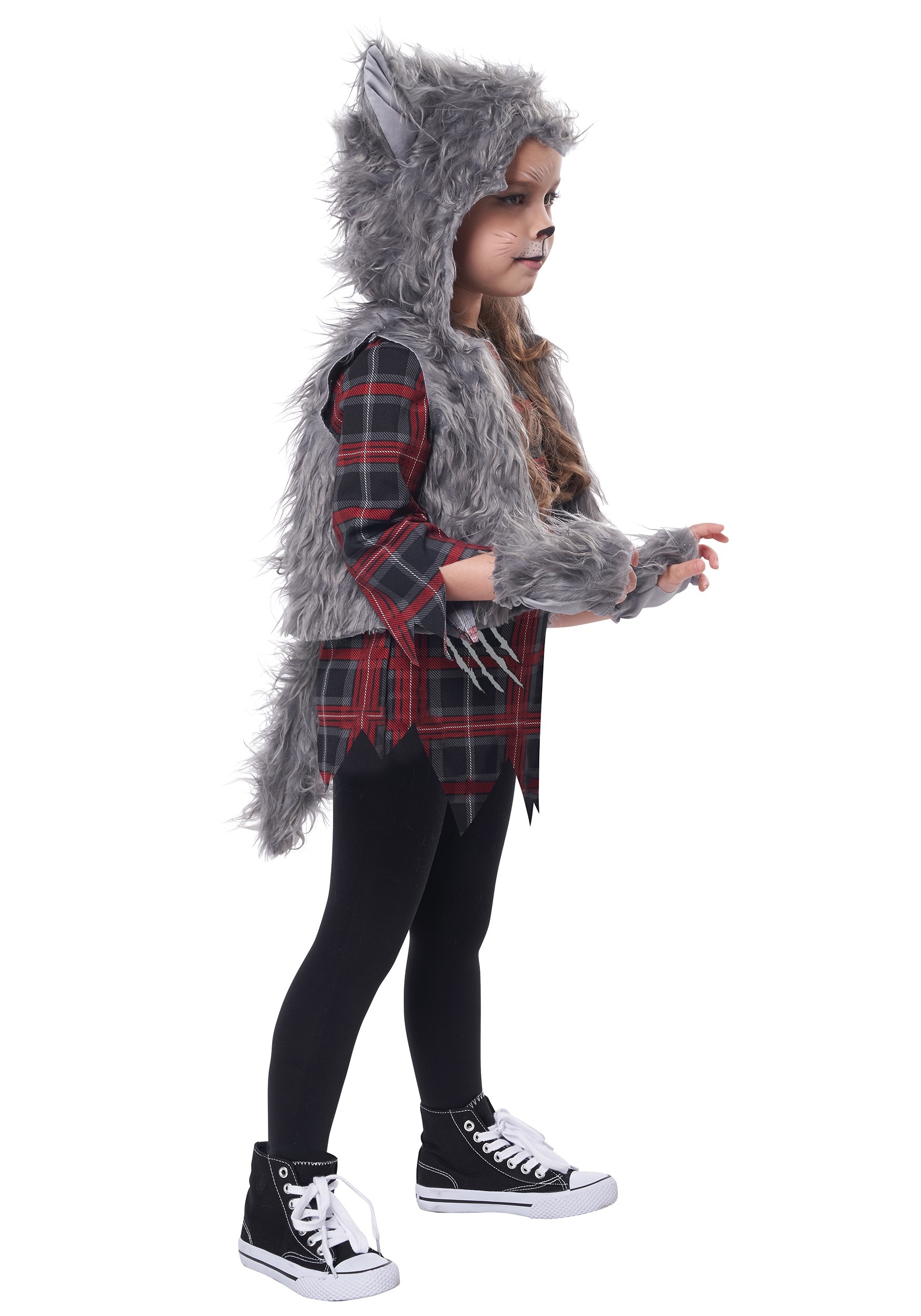 Wee Wolf Girl's Costume