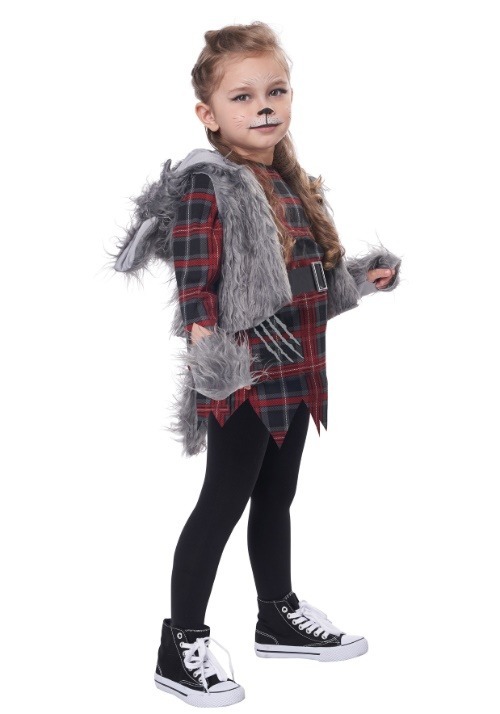 Wee Wolf Girl's Costume