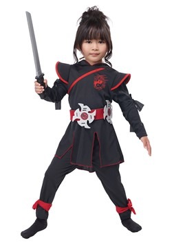 Girl's Lil' Ninja Girl Costume