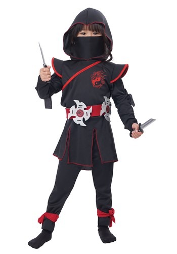 Lil' Ninja Girl Costume