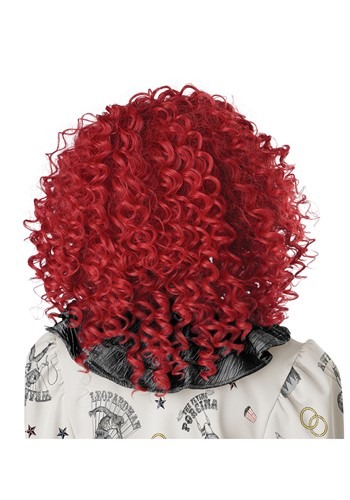 Clown Corkscrew Red Curls Adult Wig | Clown Accessories