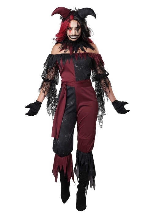 Psycho Jester Costume for Women