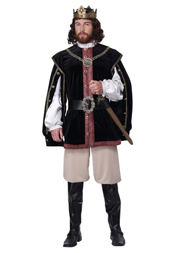 Mens Elizabethan King Costume