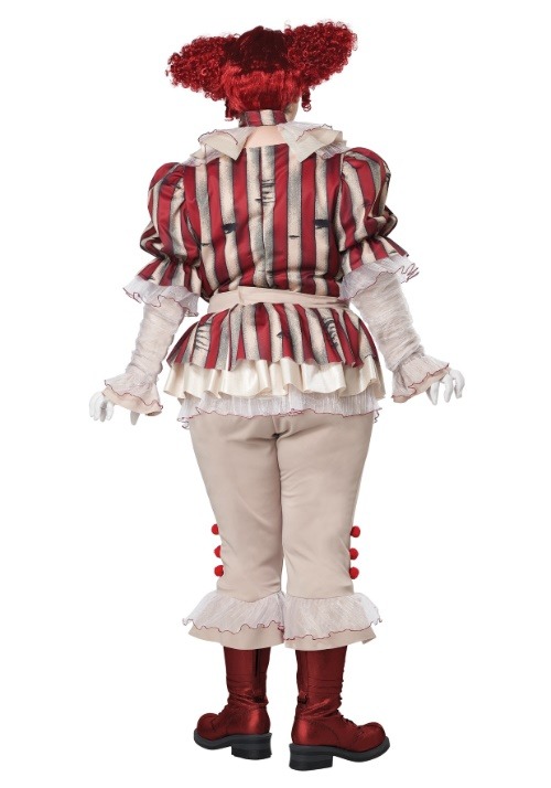 Plus Size Sadistic Women's Clown Costume