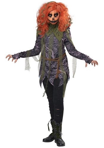 Pumpkin Monster Girls Costume