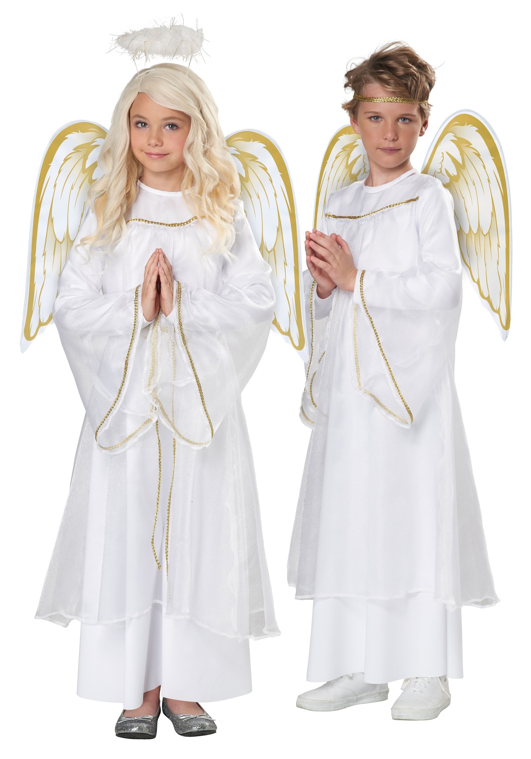 Disfraz de niños de unisex de Holiday Angel Multicolor