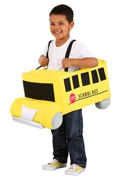 Toddler Ride in School Bus Costume