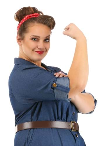 Plus Size Women's WWII Icon Costume | Patriotic Costumes
