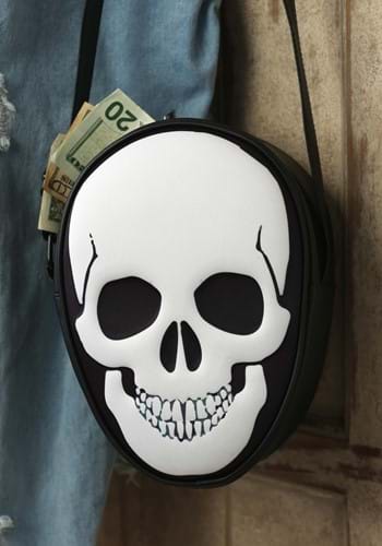 White Skull Halloween Purse | Costume Accessories