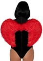 Marabou Trimmed Red Feather Wings Alt 1