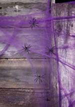 Purple Glow Spider Web Black Light Activated 60g - update