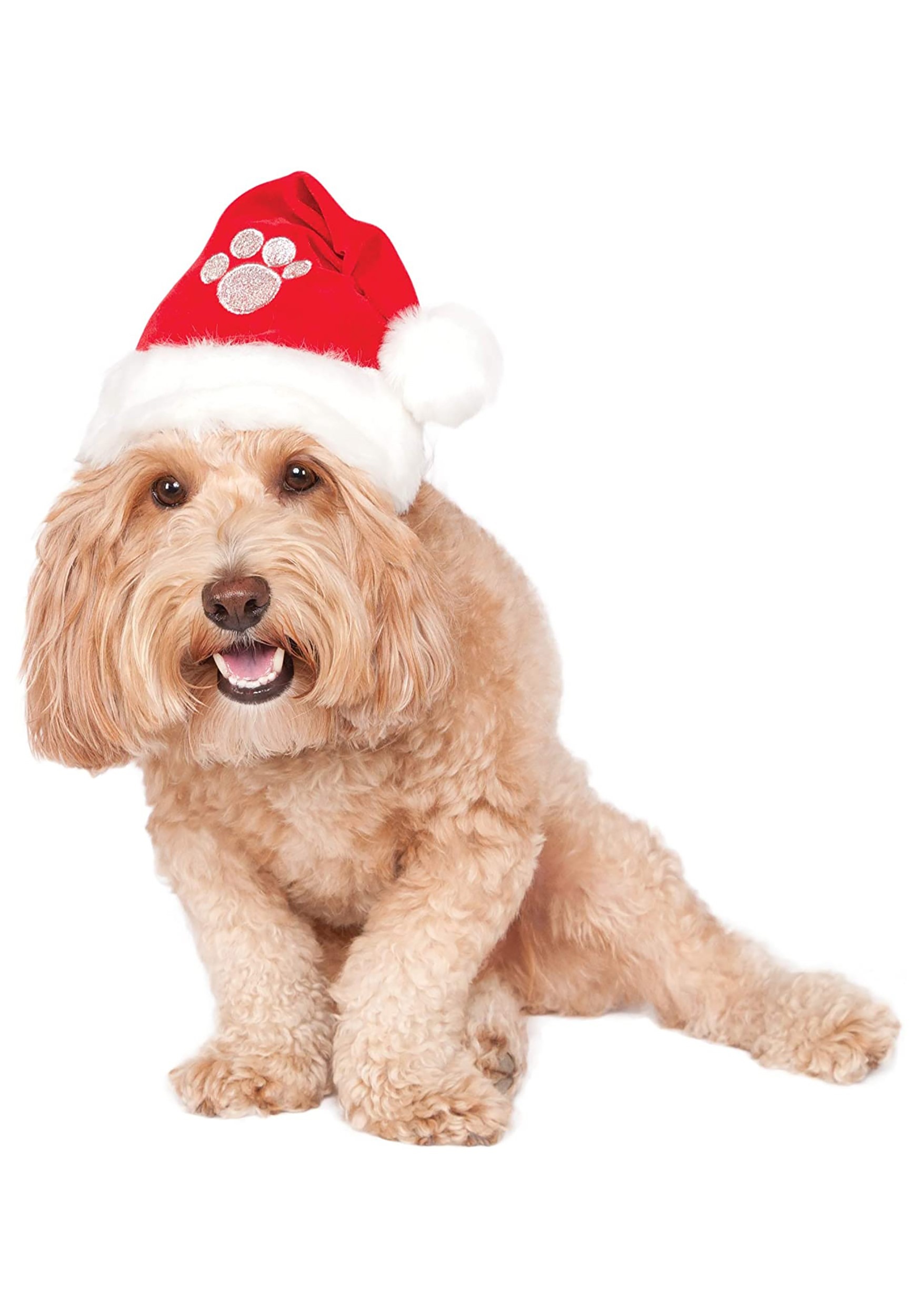 Santa Santa Hat Accesorio de disfraces para perros Multicolor