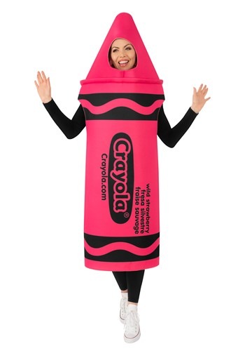 Crayola Pink Crayon Adult Costume