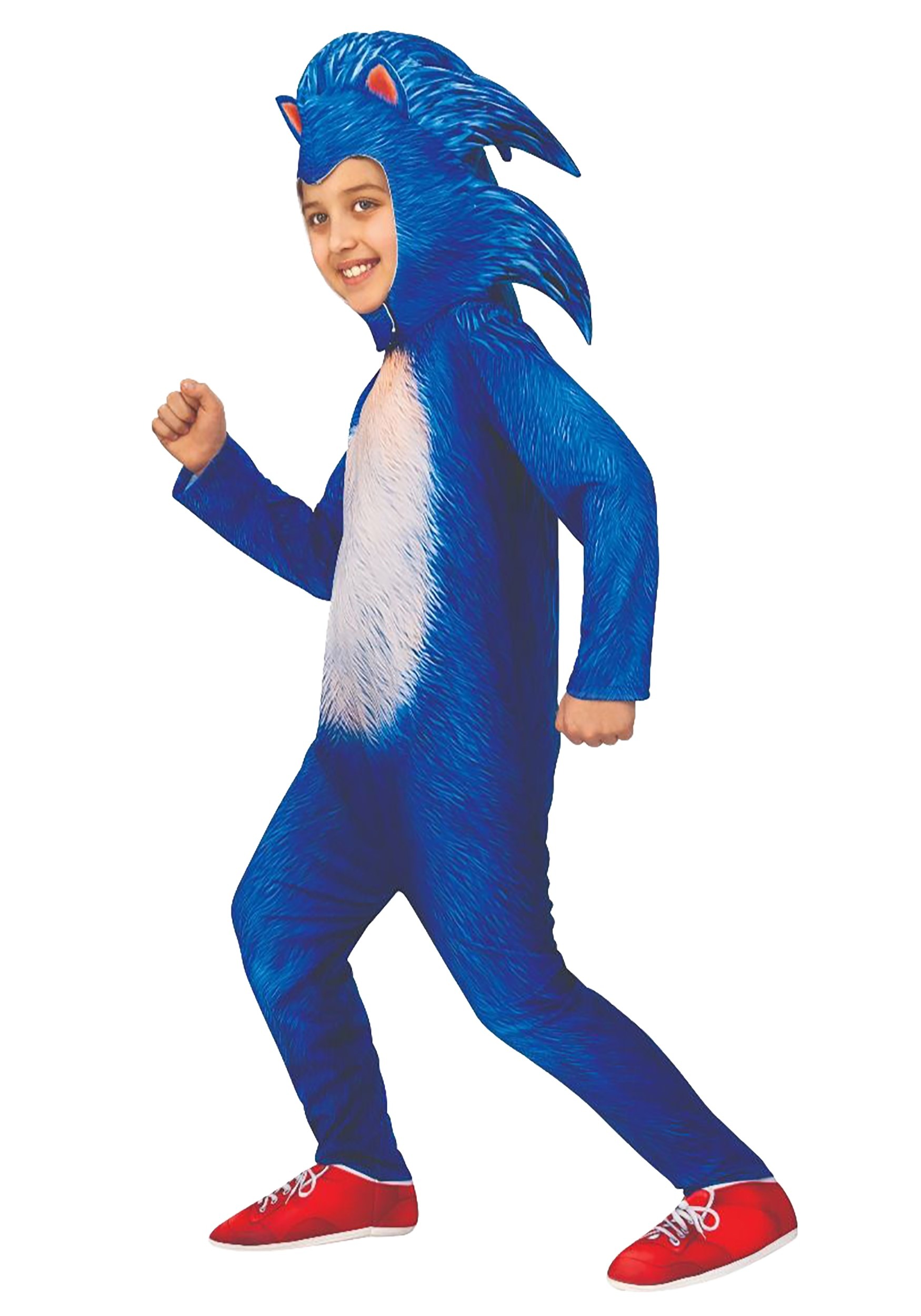 Boys Sonic The Hedgehog Deluxe Movie Costume