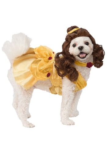 Beauty and the Beast Belle Dog Costume