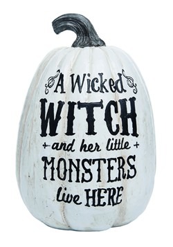 Resin Witch Pumpkin